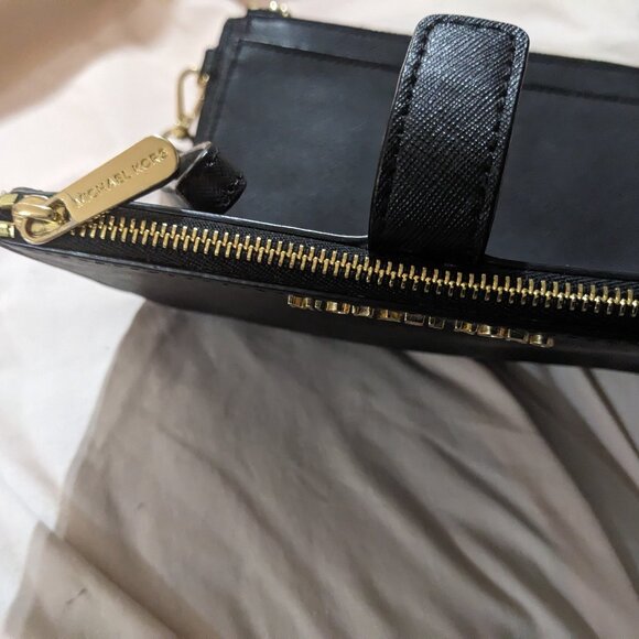 Michael Kors Wristlet Black New W/O Tags - Picture 6 of 8